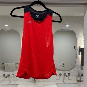 Altra Women's Red and Black Tank Top